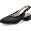 Dámske lodičky RIEKER 47063-00 čierna S6 42