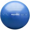 PROIRON Lopta na jogu s potlačou - 75 cm, SVETLE MODRÁ