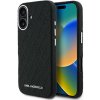 Karl Lagerfeld puzdro plastové Apple iPhone 16 KLHMP16SPGKLFOFK čierne