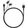 Aukey CB-BAL5 Quick Charge micro USB, USB C, Lightning, 1,2m