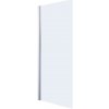 Hüppe Classics 2 EasyEntry - Bočná stena pre posuvné dvere 2000x800 mm, strieborná pololesklá, číre sklo s Anti-Plaque C25403.069.322