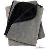 Liberator Fascinator Throw Velvish Black - Luxusní prostěradlo Černá