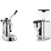 La Pavoni Stradivari Professional Lusso + Rocket Espresso GIANNINO, chrome/black