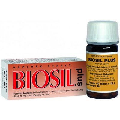 NATURVITA Biosil Plus - 60 tabliet