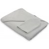 Detská froté osuška s kapucňou New Baby BASIC 100x100 sivá