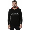 Merino Sensor WOOL 330 HORY mikina klokanka pánska černá