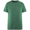 Craft ADV HiT SS Structure Tee triko pánské Barva: Zelená, Velikost: M