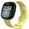 BStrap Silicone (Large) remienok na Fitbit Versa 3, yellow (SFI013C05)