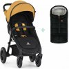 PETITE&MARS Kočík športový Street2 Air Black Dense Honey + PETITE&MARS fusak Jibot ZADARMO 2025