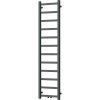 Mexen Bolt kúpeľňový radiátor 1500 x 400 mm, 342 W, antracit - W126-1500-400-00-66