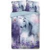 Faro Bavlnená posteľná bielizeň Jednorožec 160x200 cm