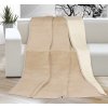 Brotex Deka Kira Plus dvojlôžko 200x230cm tm.béžová/sv.béžová