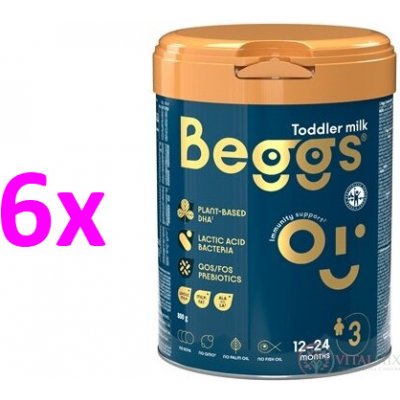 BEGGS 3 BATOLACIE MLIEKO 6x800 g800 g