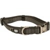 Obojok DUVO+ EXPLOR NORTH nylon čierny 30-45cm/15mm