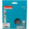 Makita D-78667 Sieťovaný brúsny papier na suchý zips 125mm, Z120, 10ks