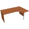 kancelársky stôl ergo ľavý 180x120 cm - GE 1800 60 L čerešňa