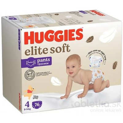 HUGGIES Pants Elite Soft Box 4 9-14 kg 76 ks