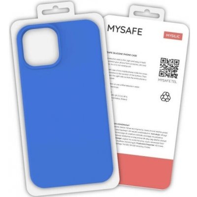 Púzdro MySafe Apple iPhone 13 Silikonové modré