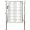 Jednokrídlová bránka Comfort pre plot zo zváraného pletiva pozink. 140 x 100 cm