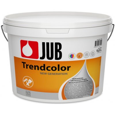 JUB TRENDCOLOR - siloxanová fasádna farba pre intenzívne odtiene - 385A  tehlovo červená - 0,75 l od 16,13 € - Heureka.sk