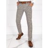 Elegantné kárované chinos nohavice pre pánov skl.39