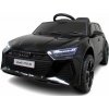 Detské elektrické autíčko Megacar Audi RS6 GT, diaľkové ovládanie, EVA kolesá, kožené sedadlo, rádio USB + MP3, 2x35W, 1x12V 4,5Ah čierne