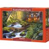 Puzzle 1000 dielikov - Domček pri rieke