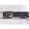 DIMEX | Dibond doska za kuchynskú linku | DBW-06040-016 Zebra | 60 x 40 cm + Dibond obkladová doska Dimex do kuchyne Zebra v rozmere 60 x 40 cm + lepidlo zadarmo