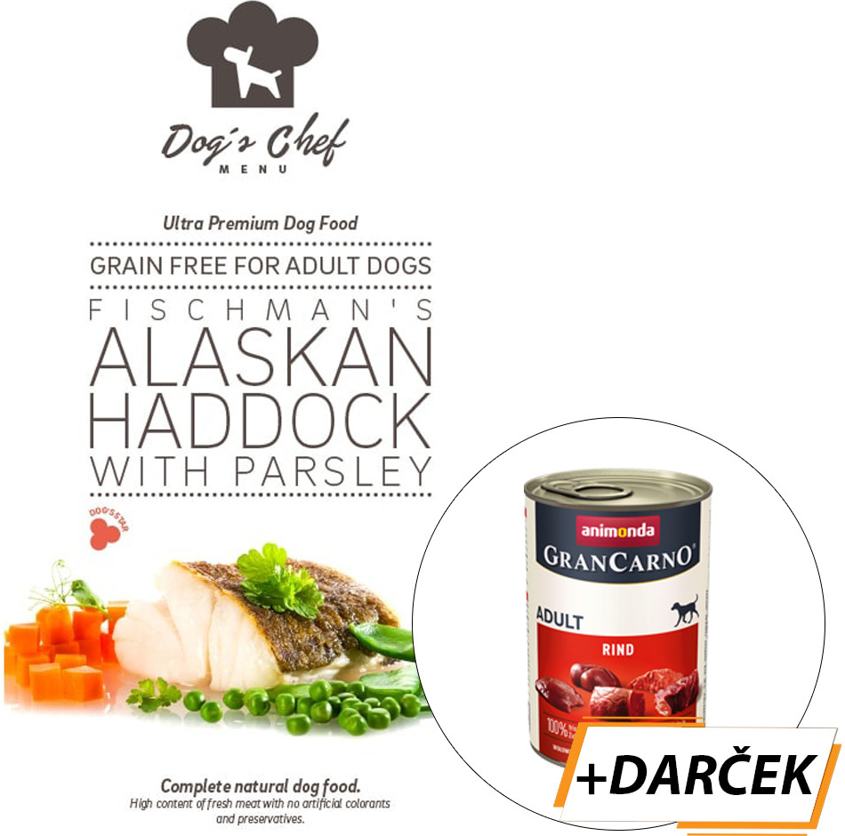 Dog\'s Chef Fischman\'s Alaskan Haddock with Parsley 6 kg