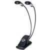 K&M 12243 Music stand light »Double LED FlexLight«