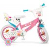 Toimsa Detský bicykel Peppa Pig ružový 12