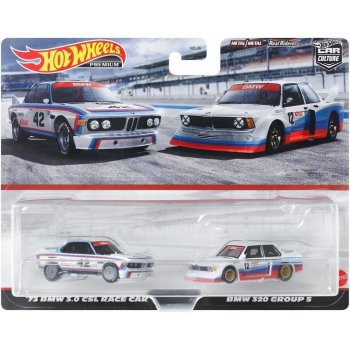 Mattel Hot Wheels Premium '73 BMW 3.0 CSL a BMW 320 Group 5