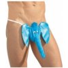 Elephant thong - pánske tangá slon - blue