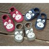 Afelo Kožené capáčky 12-18 m (21) 13,3 cm ZAJAČIK na modrej