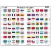 Puzzle 80 Vlajky deskové - autor neuvedený