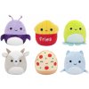 SQUISHMALLOWS Micromallows 6Pack - Lochneska, Chobotnica, Hranolky, Pizza, Kozel, Chrobák