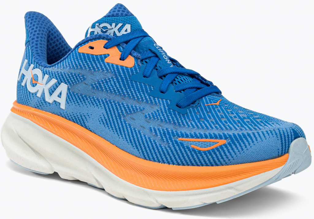 Hoka one one M Clifton 9 wide COASTAL SKY ALL ABOARD