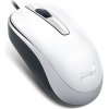 Myš drôtová, Genius DX-120, biela, optická, 1200DPI 31010105107