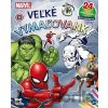 Vymaľovanka veľká Marvel so samolepkami