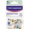 HANSAPLAST Sensitive kids zvieratká náplasť 1 m x 6 cm