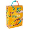 SAJETO Plip Kit 46 dílů, silikonová stavebnice