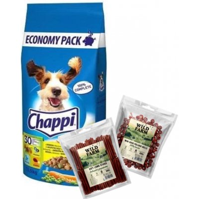 Chappi s hydinou a zeleninou 13,5 kg