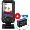 Lowrance Sonar Eagle 4X + Akumulátor
