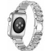 NÁRAMOK GLITTER SILVER PRE APPLE WATCH 40 MM