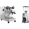Lelit MaraX3 PL62X3, stainless steel + Eureka Atom Specialty 65, chrome