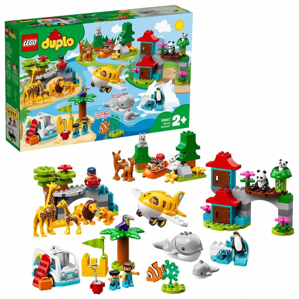 LEGO® DUPLO® 10907 Zvieratá sveta od 153,9 € - Heureka.sk