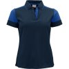 Printer Polokošile Prime Polo Women, těžká bavlna, krátký rukáv, dámská COT615025i8303-navy/cobalt L Navy/modrá cobalt