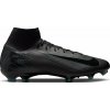 Nike Zoom Mercurial Superfly 10 Pro Adults Firm Ground Football Boots Black/Green 10.5 (45.5)