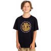 Element SUMMER SEAL FLINT BLACK detské tričko s krátkym rukávom - M/12
