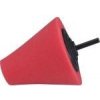 Extol Premium kotúčik ∅80x84mm kužeľ leštiaci penový, T10, červený, ∅80mm, stopka 6mm, 8804568